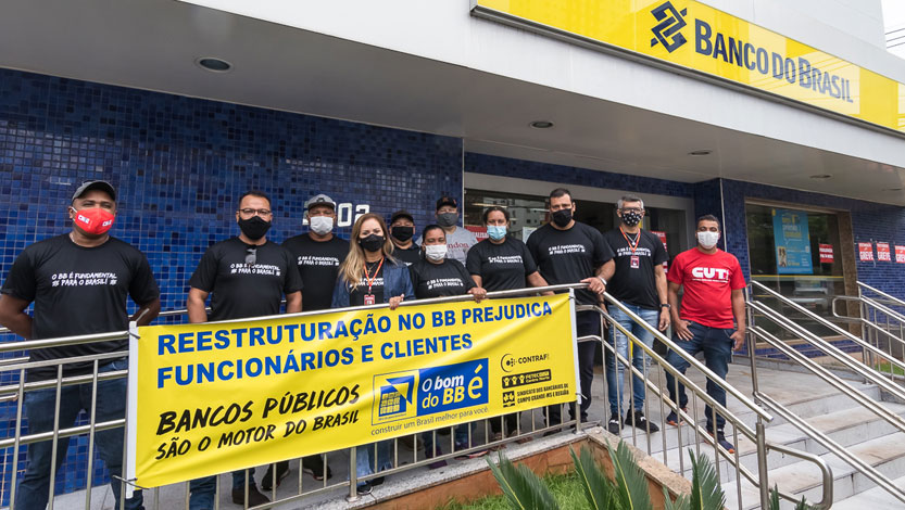 Sindicarionet Contra A Reestrutura O Banc Rios Do Bb Em Campo