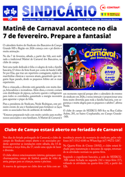 Sindicário nº 106 - Janeiro de 2026