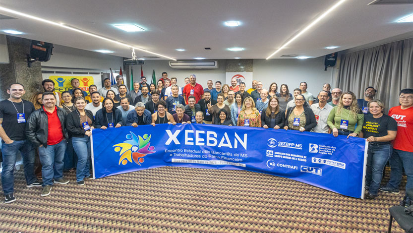 Bancários reunidos no 10° EEBAN/MS aprovam propostas regionais para a Campanha Nacional 2026